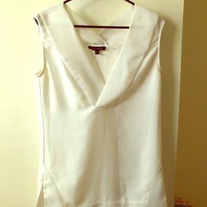 White blouse - banana republic